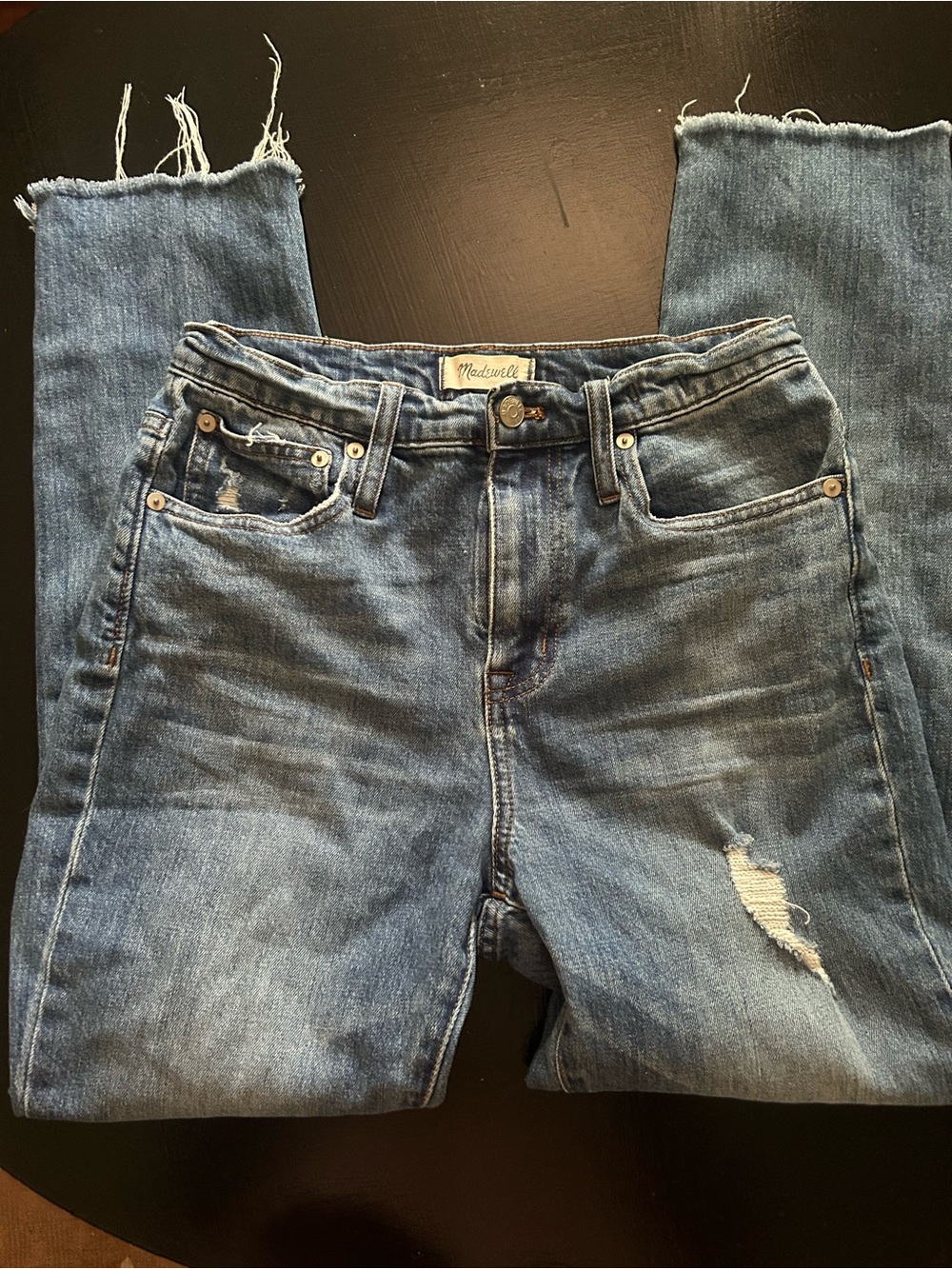 Madewell The High Rise Slim Boyfriend Jeans